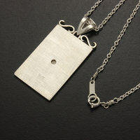 SOLD: Iris Keum Boo pendant of Shakudo on gold