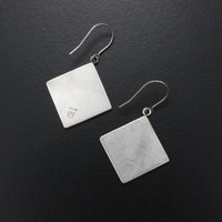 Sold Celtic earrings, silver earrings, oxidized silver earrings