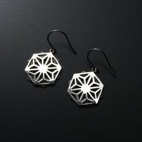 The design represents Japanese traditional design pattern called Asanoha-mon tha