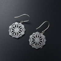 The design represents Japanese traditional design pattern called Asanoha-mon tha