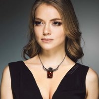 31.39ct gorgeous smoky quartz goth feel oxidized silver necklace